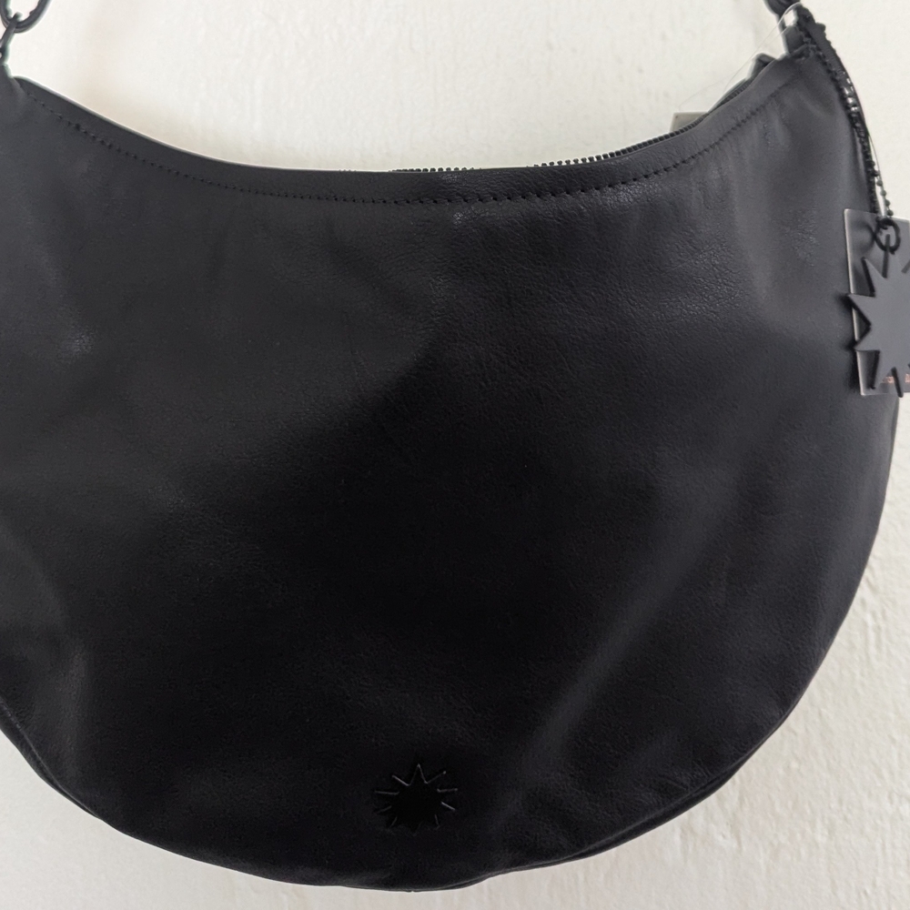 House of Harlow 1960 Black Leather Bag